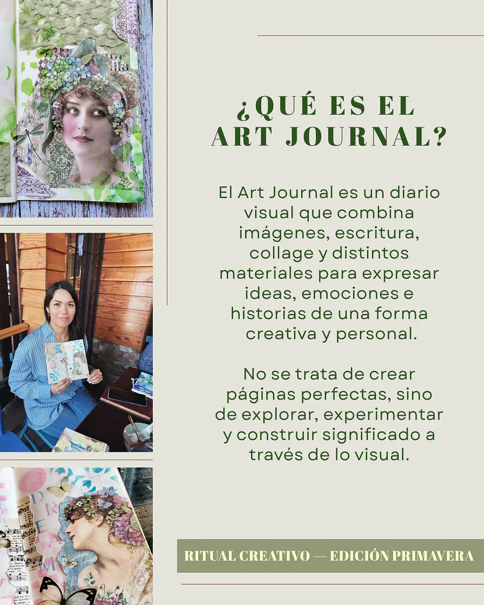 Taller Art Journal: Lo que Florece en mí - Sábado 10 de Octubre Viña del Mar 2