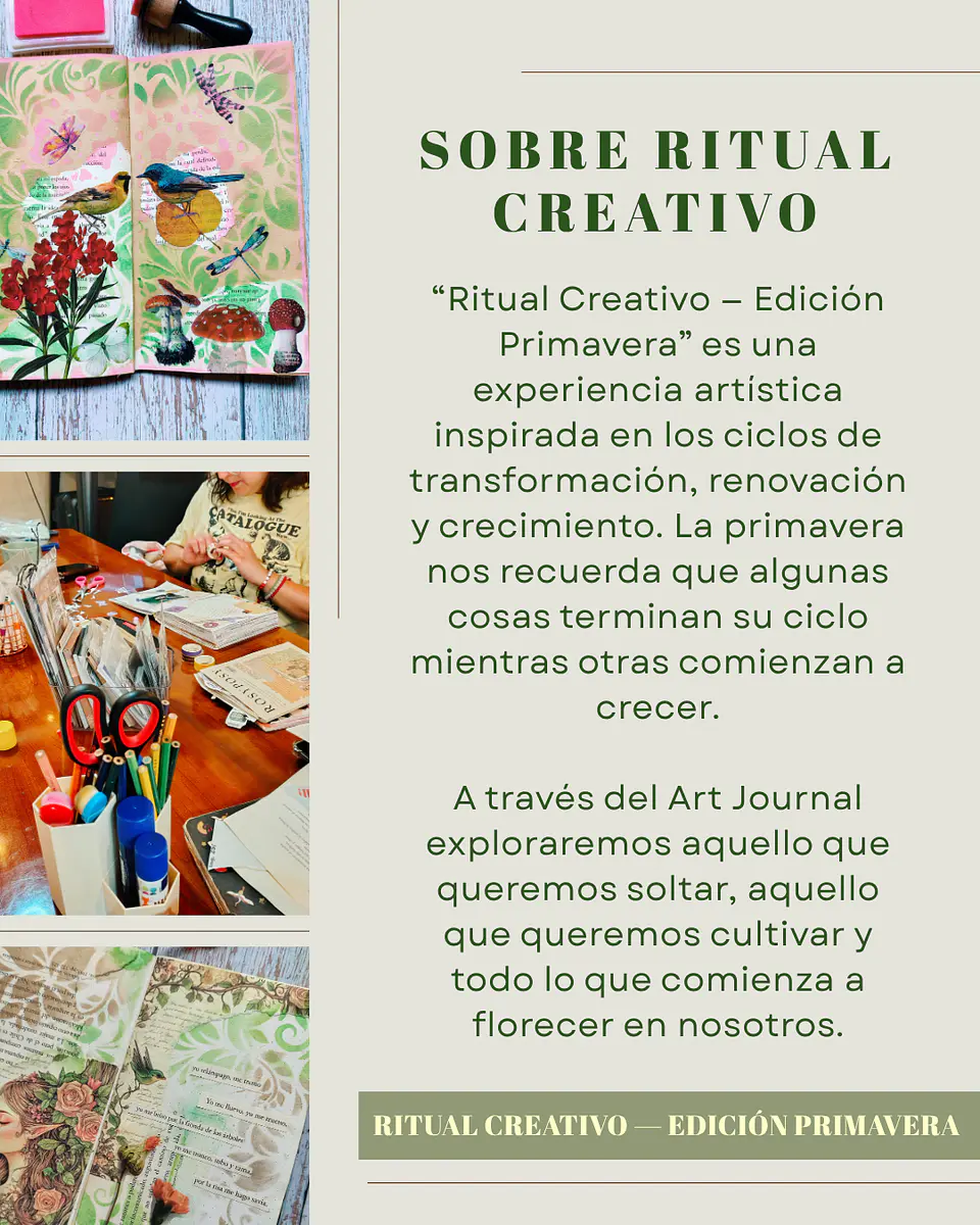 Taller Art Journal: Lo que Florece en mí - Sábado 10 de Octubre Viña del Mar 4