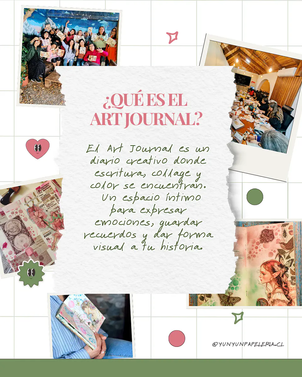 Taller Art Journal: Cierra tu año, abre tus páginas - Sábado 5 de diciembre -  Viña del Mar 2