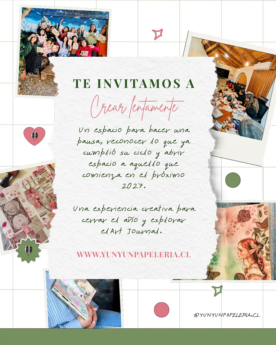 Taller Art Journal: Cierra tu año, abre tus páginas - Sábado 5 de diciembre -  Viña del Mar 6