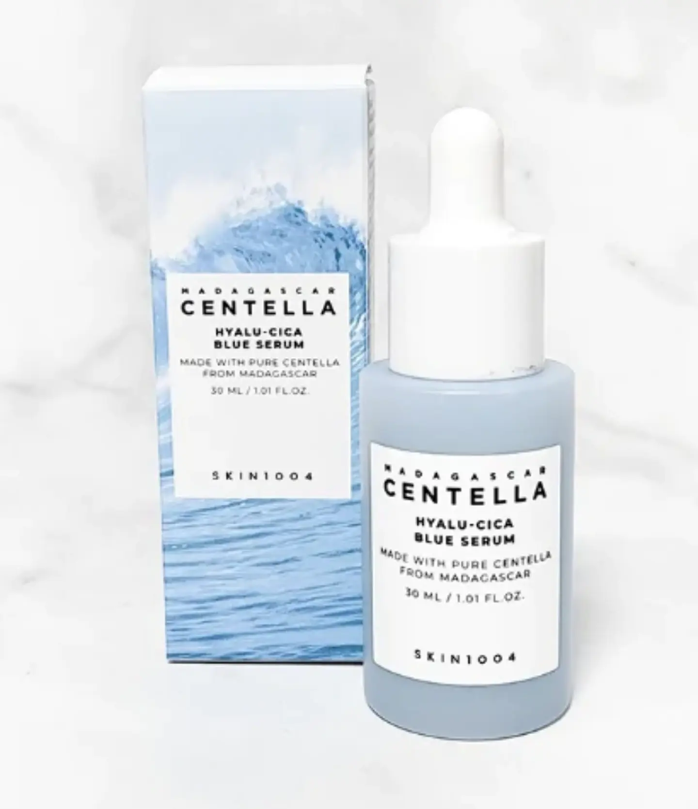 SKIN1004 Madagascar Centella Hyalu-Cica Blue Serum (30 ml) 1
