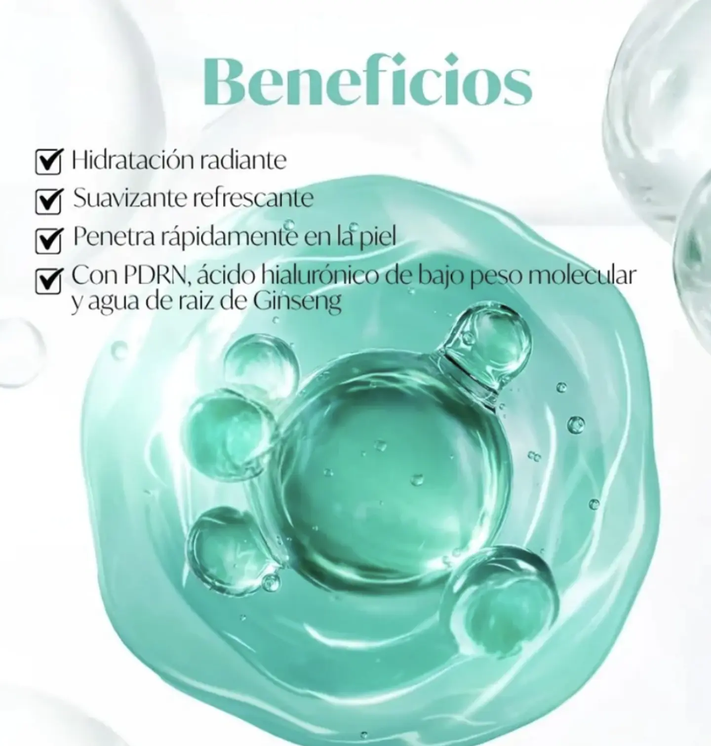 [VT] PDRN Hyaluronic Mint Micro bubble serum 2