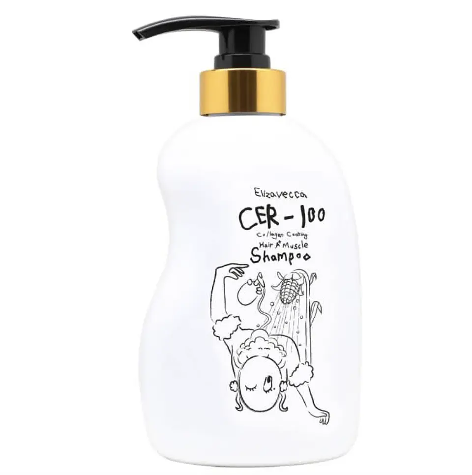 Elizavecca CER-100 Collagen coating hair A+ Muscle Shampoo 1