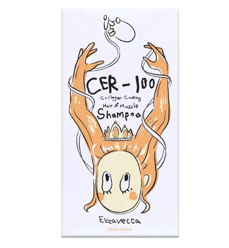 Elizavecca CER-100 Collagen coating hair A+ Muscle Shampoo 2