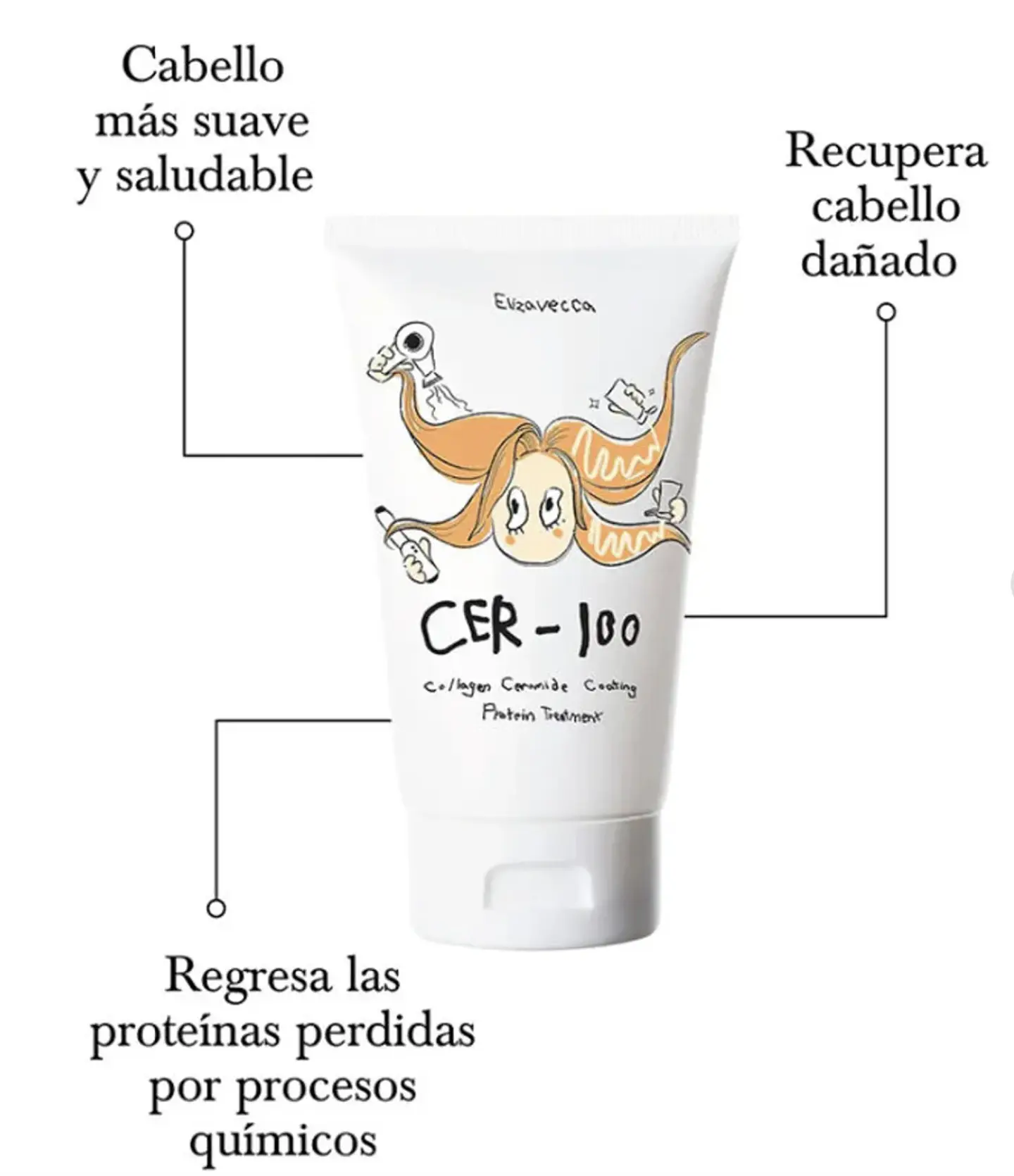 Elizavecca - Milky Piggy CER-100 Collagen Ceramide Coating Protein Treatment [100 ml] 2