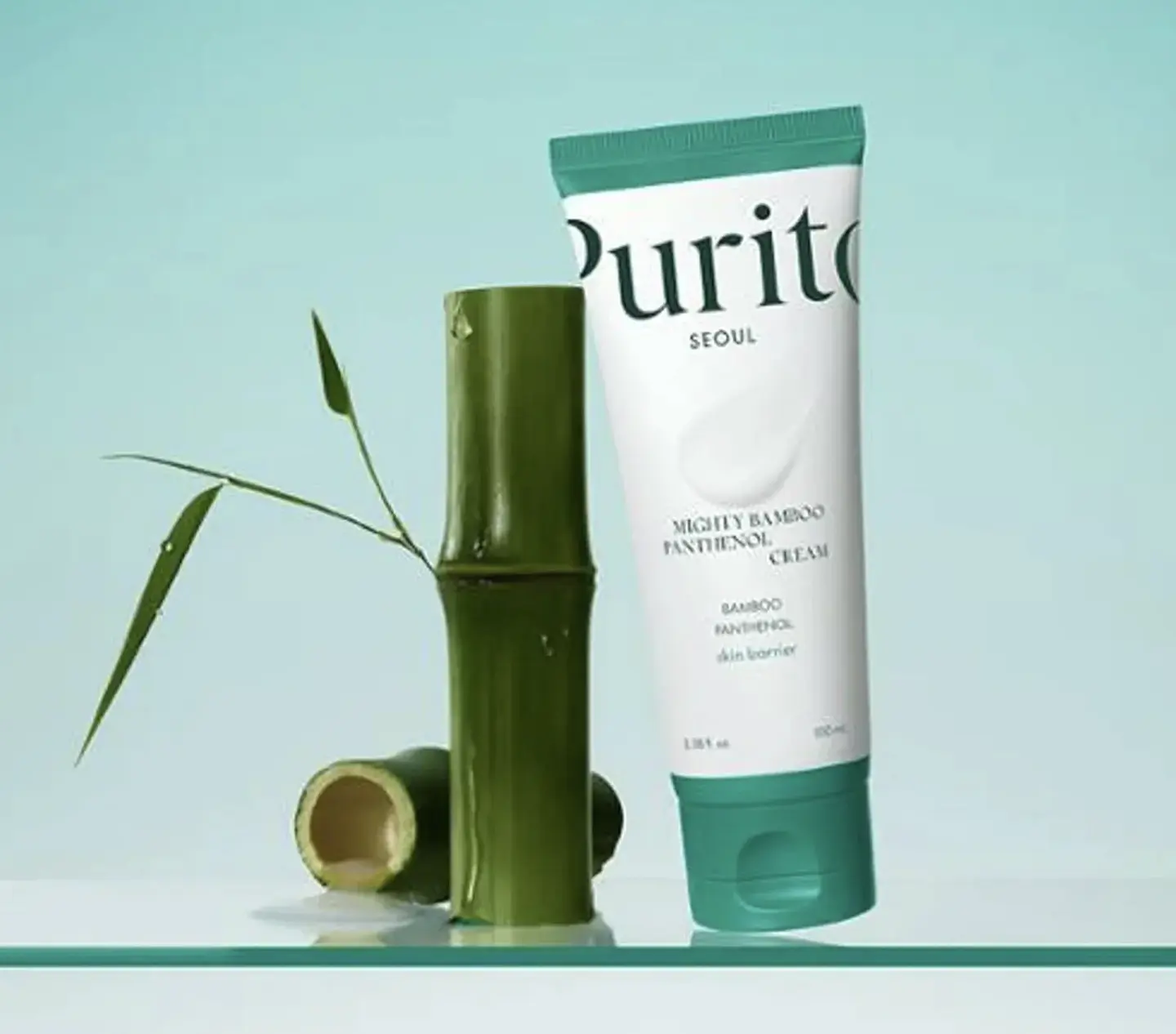 Purito SEOUL - Crema con Pantenol Mighty Bamboo Panthenol Cream [100ml] 2