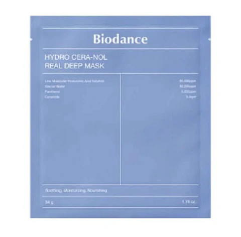 Biodance - Mascarilla Facial Hydro Cera-nol Real Deep Mask Set [34g]