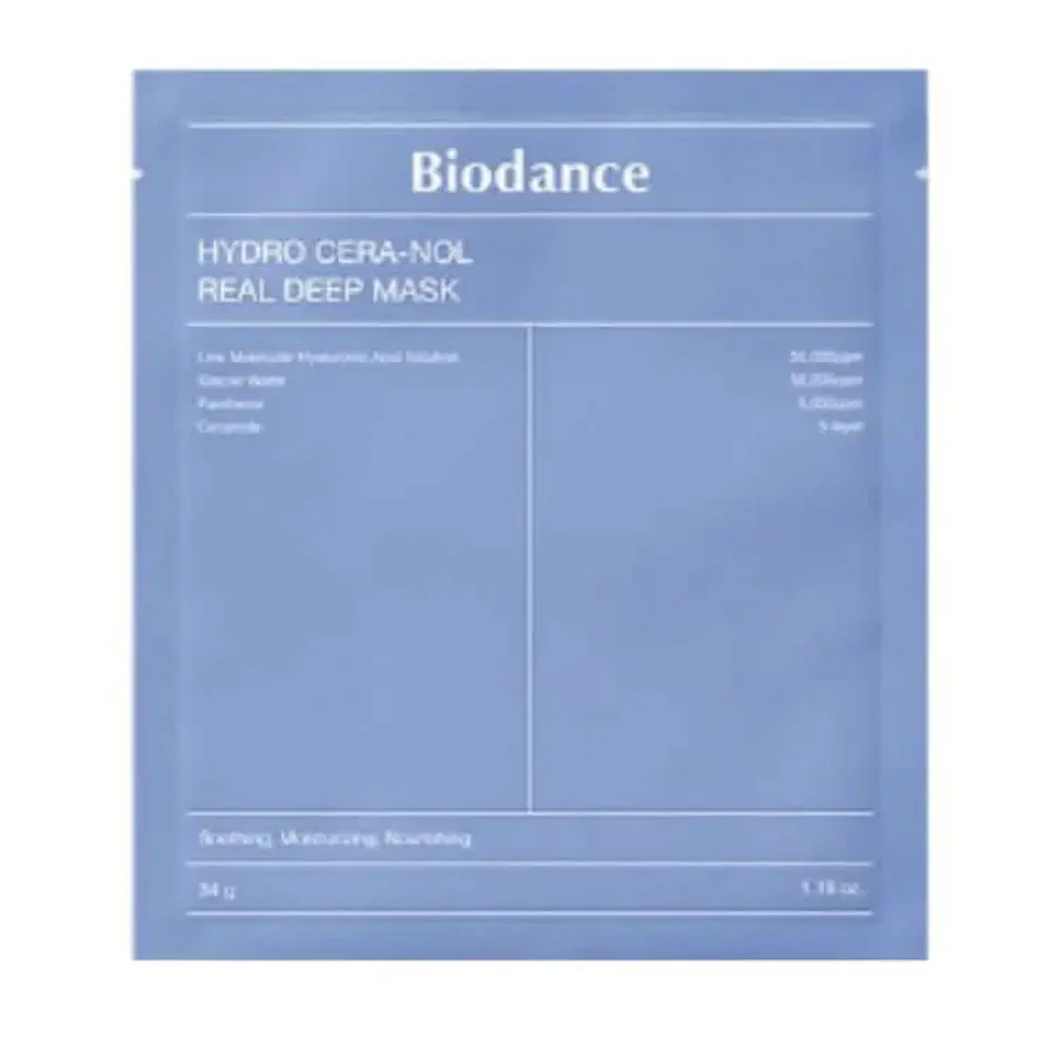 Biodance - Mascarilla Facial Hydro Cera-nol Real Deep Mask Set [34g] 1