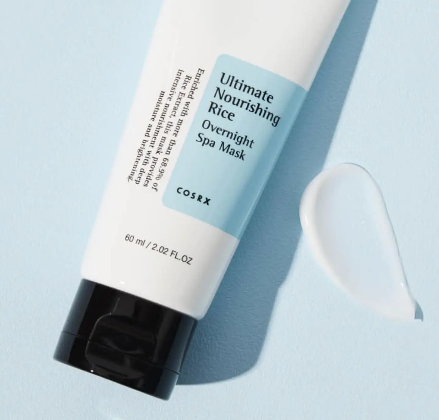 COSRX - Mascarilla nocturna con arroz Ultimate Nourishing Rice Overnight Spa Mask [Tubo 60 ml] 3