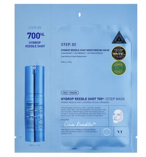 VT - Mascarilla Facial de 2 Pasos Hydrop Reedle Shot 300hL 2 Step Mask [1.5g + 27g]
