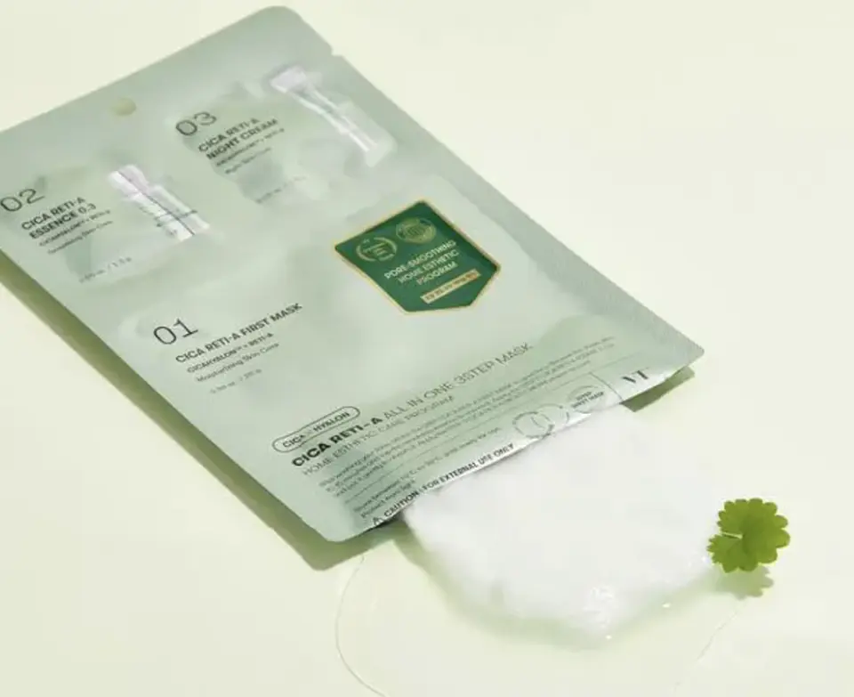 VT - Mascarilla Facial de 3 Pasos Cica Reti-A All In One 3 Step Mask [28g] 2