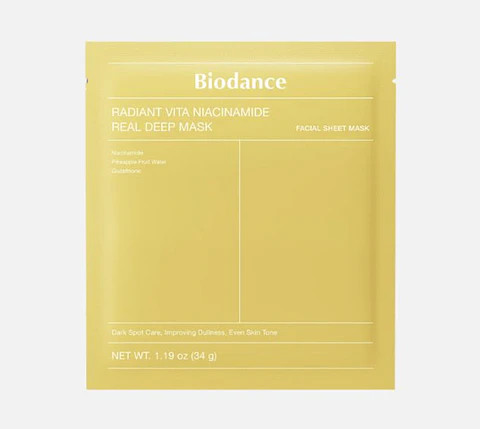 BIODANCE - Radiant Vita Niacinamide Real Deep Mask