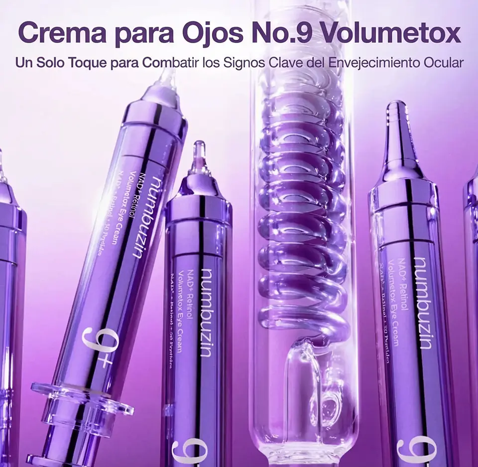 numbuzin - No.9 NAD+ Retinol Volumetox Eye Cream 10ml 2