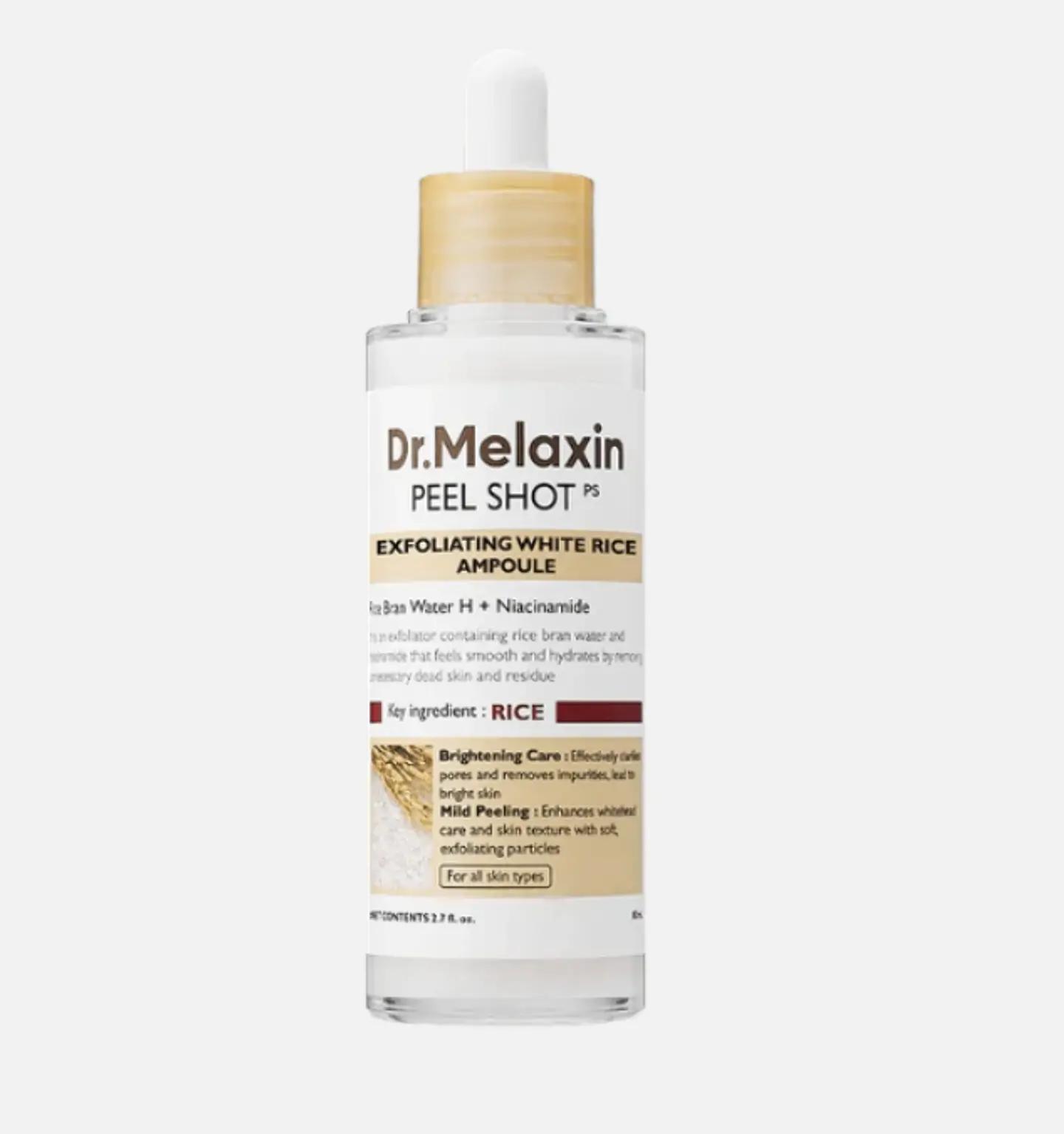 Dr Melaxin - Peel Shot Exfoliating Black White Ampoule (80 ml) 1