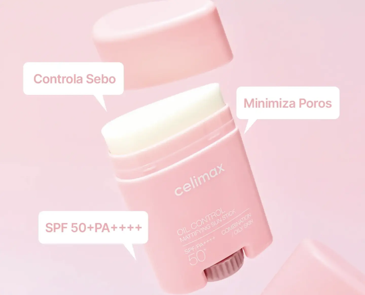 CELIMAX - Oil Control Mattifying Sun Stick 19g 2