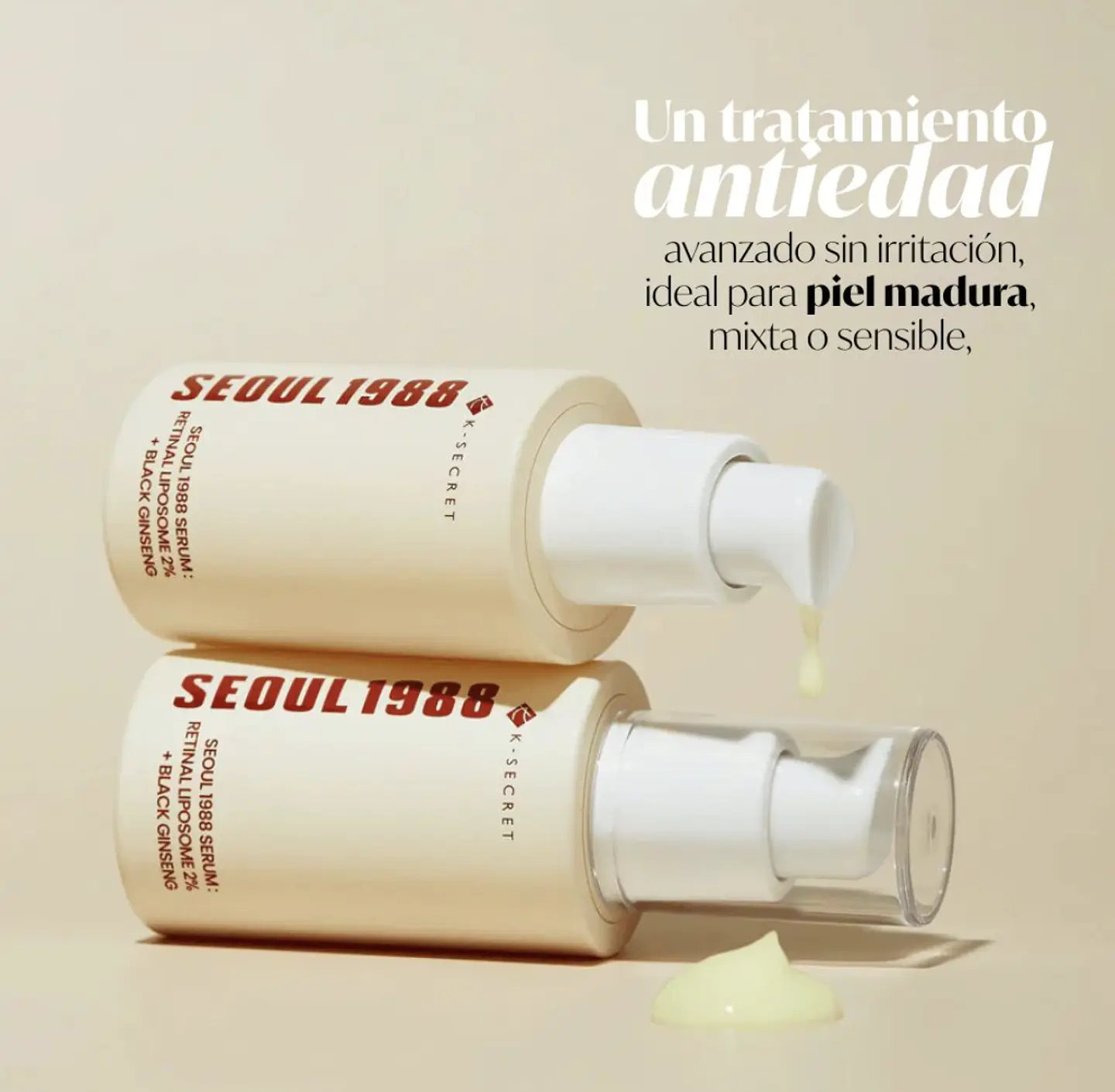 K-SECRET - Serum : Retinal Liposome 2% + Black Ginseng 2
