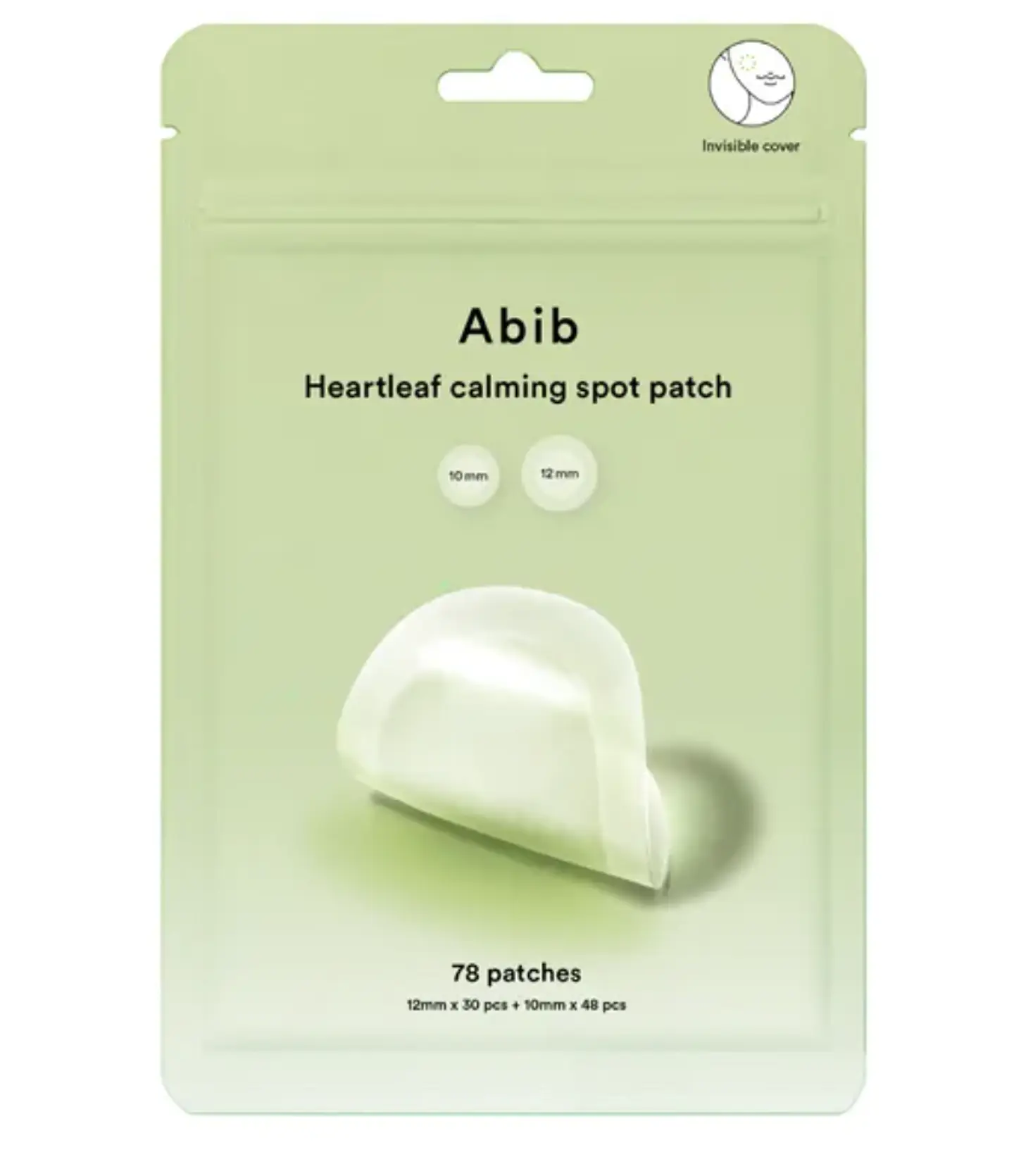 Abib - Parches para Acné Heartleaf Calming Spot Patch (78) 1