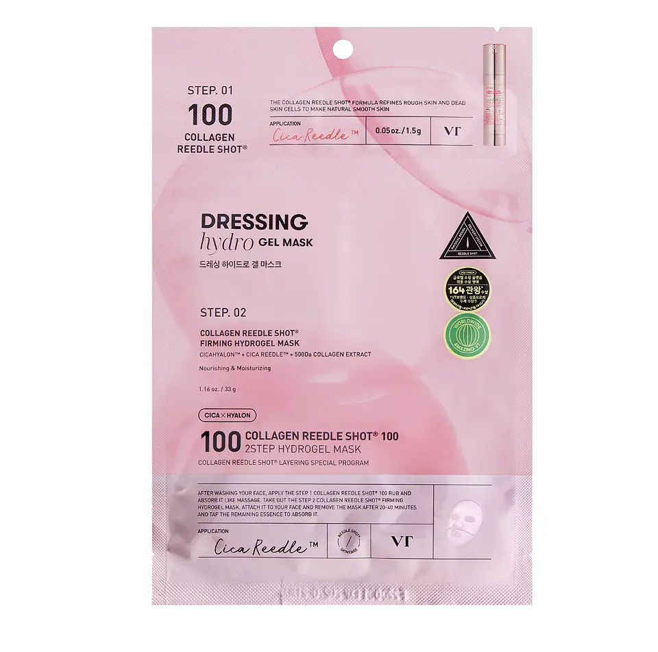 VT . Collagen Reedle Shot 100 2Step Mask 1