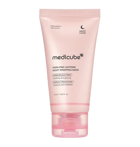 medicube - Mascarilla Nocturna PDRN Pink Caffeine Night Wrapping Mask [75ml]