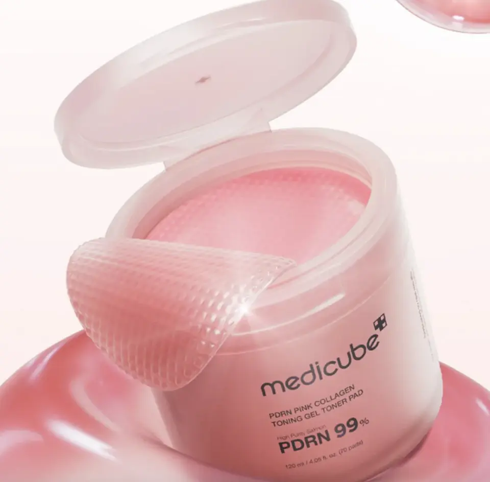 medicube - PDRN Pink Collagen Toning Gel Toner Pad  [70 pads] 3