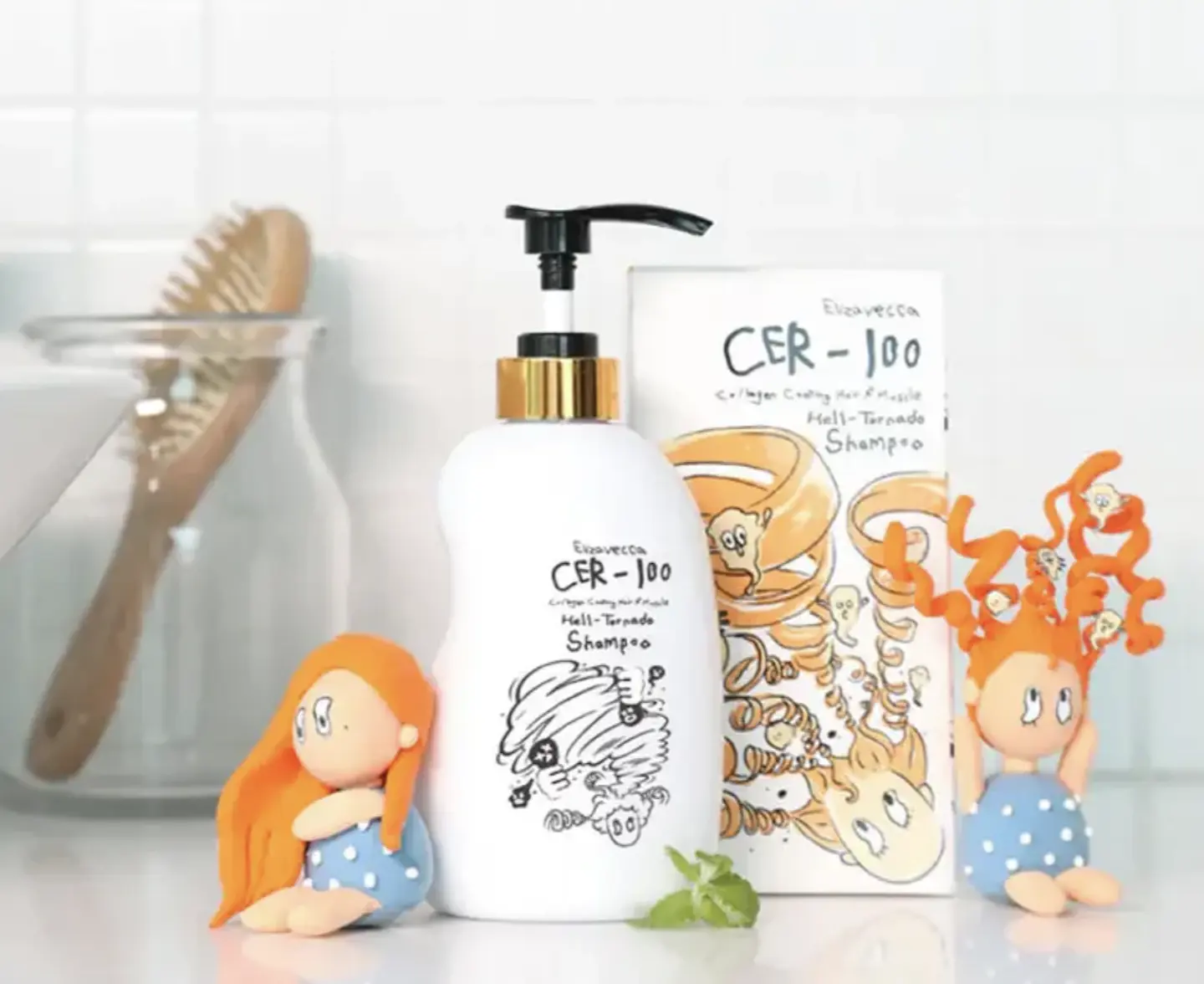 Elizavecca - CER-100 Collagen Hair A+ Muscle Tornado Shampoo 2