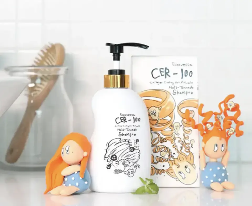 Elizavecca - CER-100 Collagen Hair A+ Muscle Tornado Shampoo 2