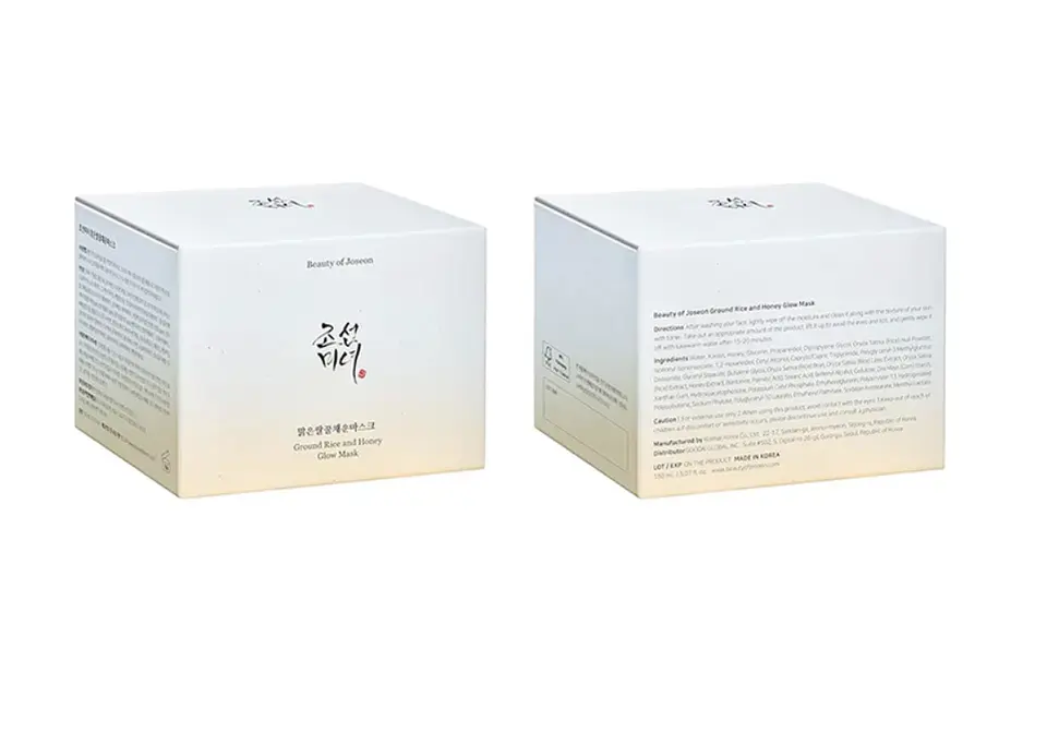 BOJ - Ground Rice and Honey Glow Mask 150ml 2