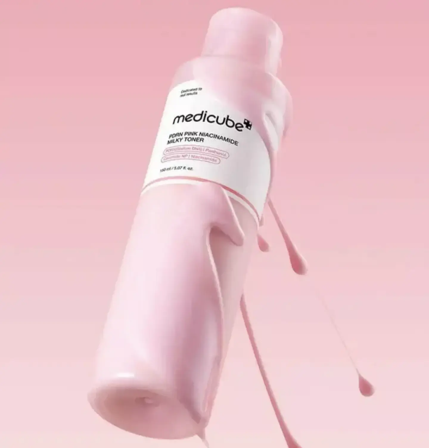 medicube - PDRN Pink Niacinamide Milky Toner - 150ml 2