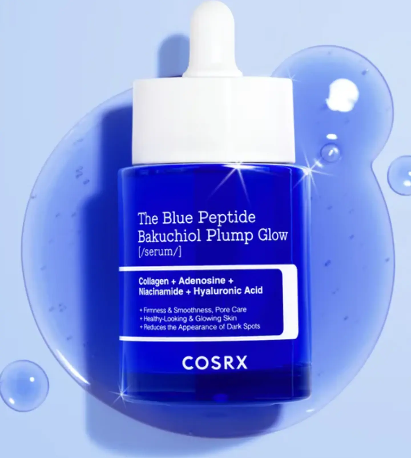 COSRX - The Blue Peptide Bakuchiol Plump Glow Serum 1