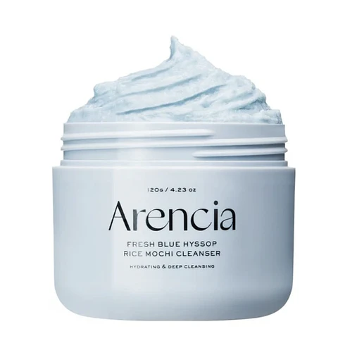 Arencia Blue Hyssop Rice Mochi Cleanser 120g