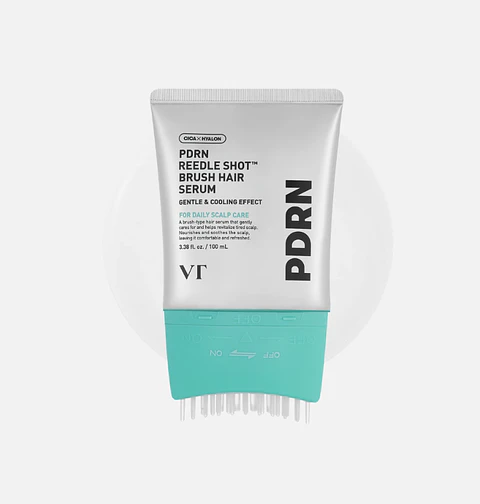VT - PDRN REEDLE SHOT BRUSH HAIR SERUM