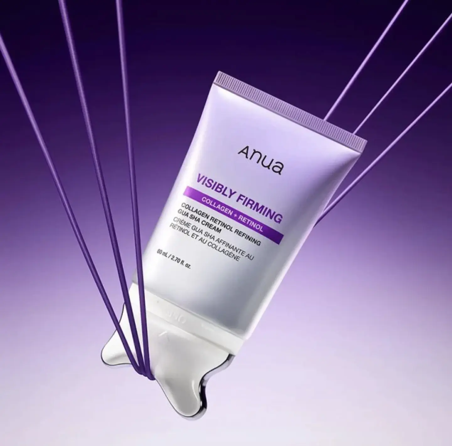 Anua - Crema Collagen Retinol Refining Gua Sha [80 ml] 3