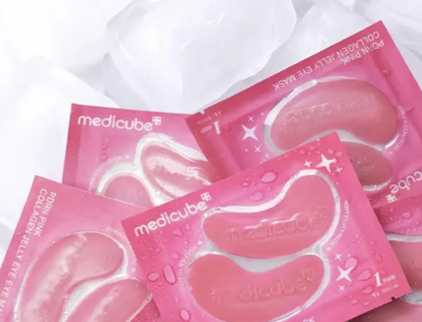 medicube - PDRN Pink Collagen Jelly Eye Mask [1 PAR] 3