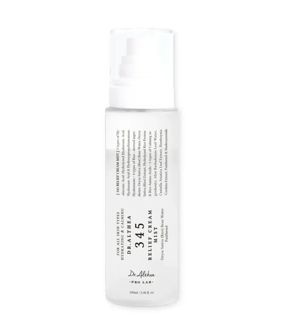 Dr. Althea - 345 Relief Cream Mist [60ml y 100ml] 2
