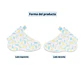 MADFORCOS - Silky Coconut Oil Foot Mask - Miniatura 2
