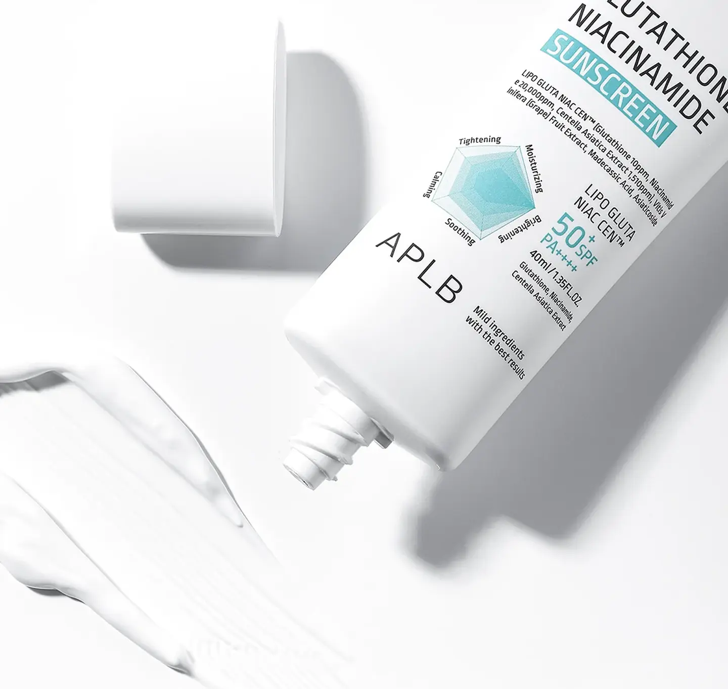 APLB - Protector Solar Glutathione Niacinamide Sunscreen [40ml] 2