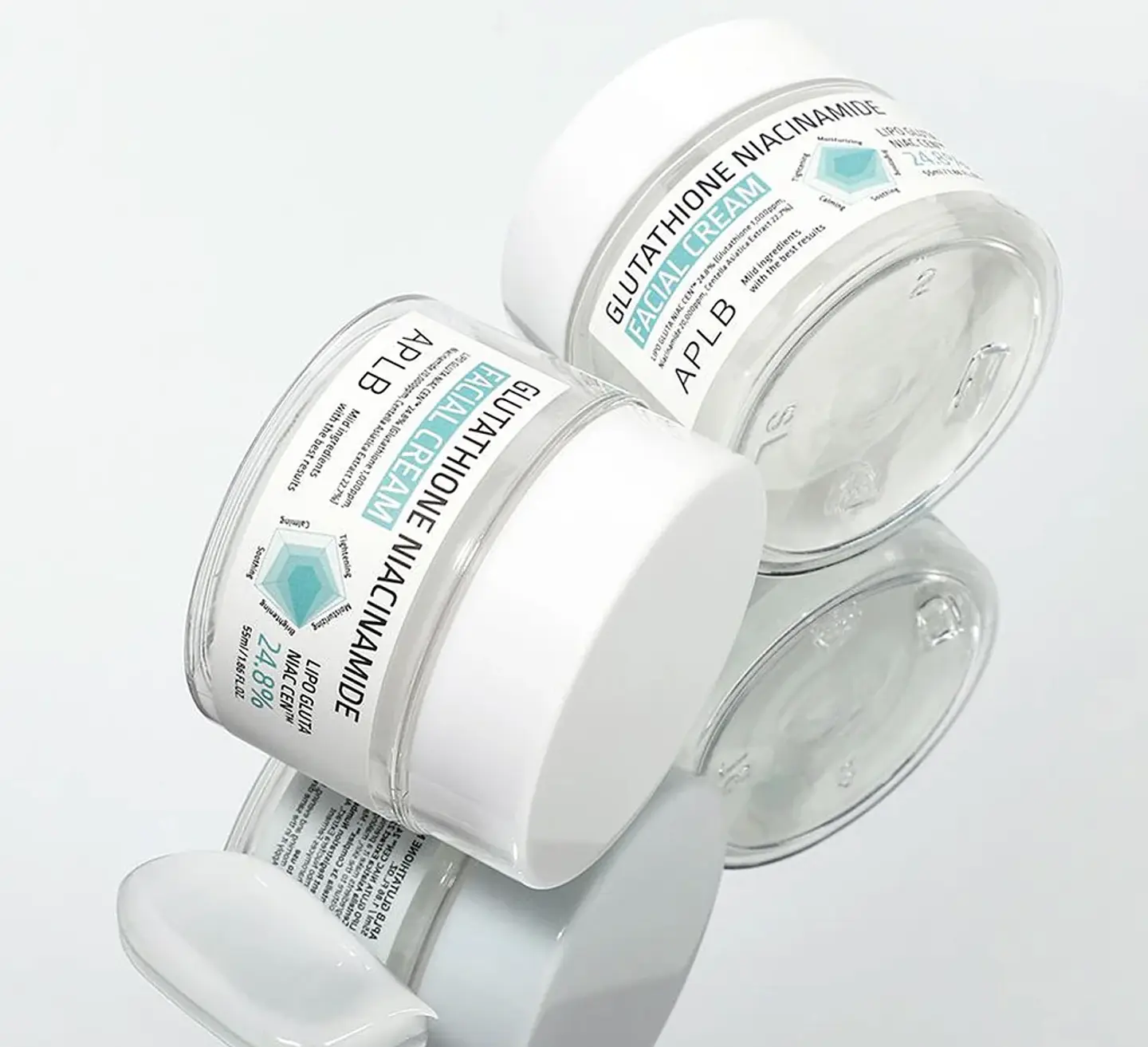 APLB - Crema Facial Glutathione Niacinamide [55ml] 3