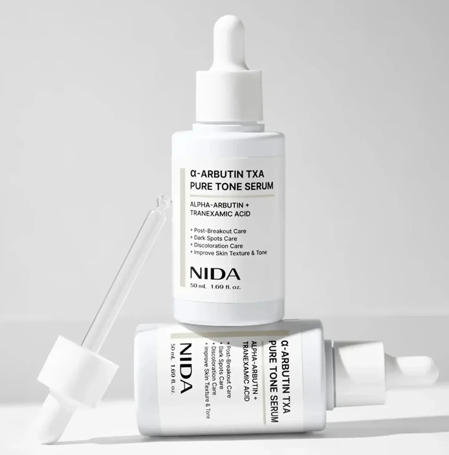 NIDA - Alpha-Arbutin TXA Pure Tone Serum 50 ml 2