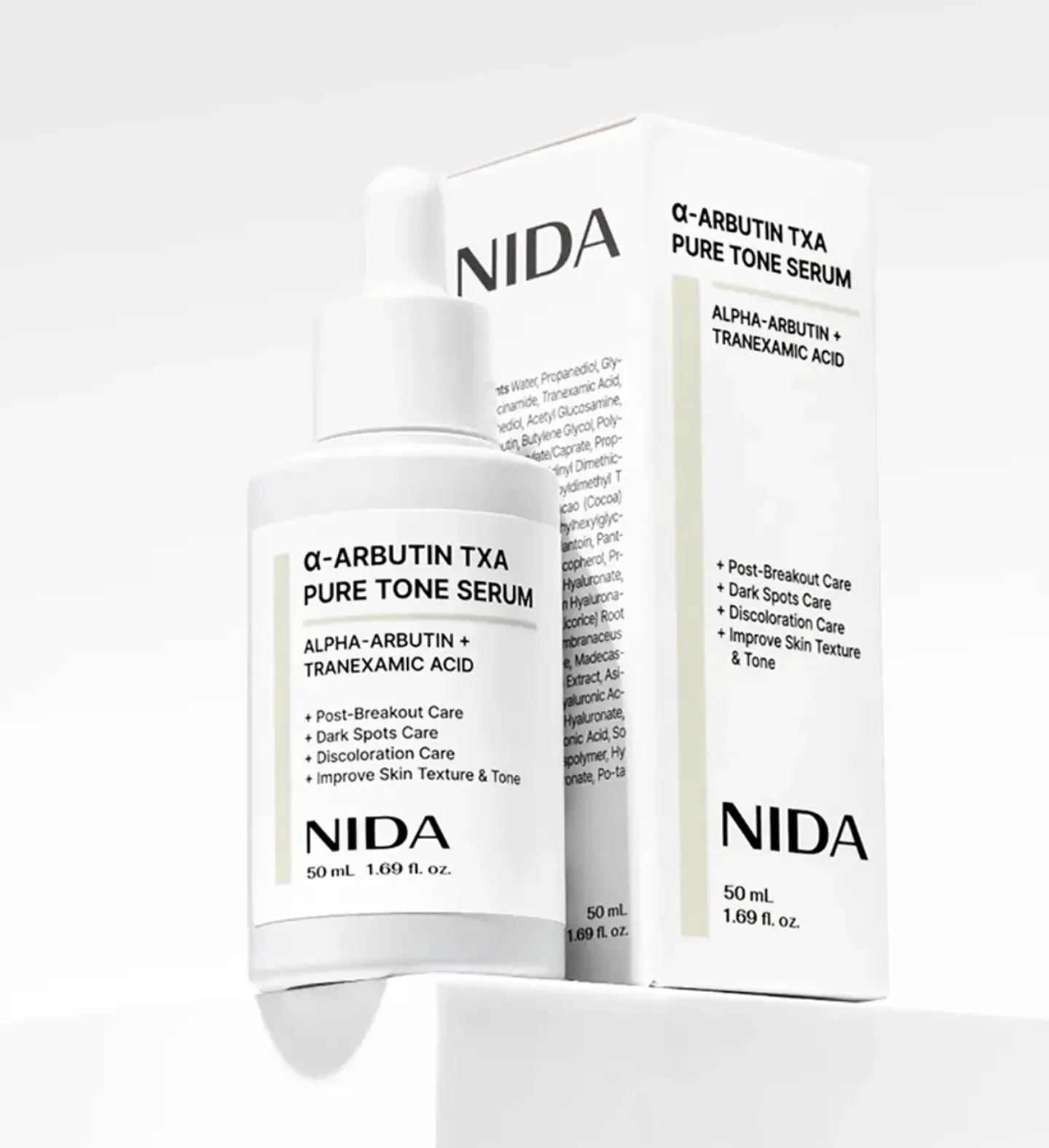 NIDA - Alpha-Arbutin TXA Pure Tone Serum 50 ml 3