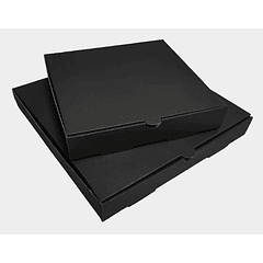 Caja Pizza Negra 38x38