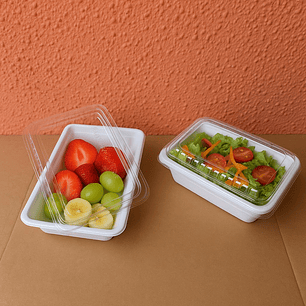 Multiuso Bagasse 1.000ml con Tapa Pet