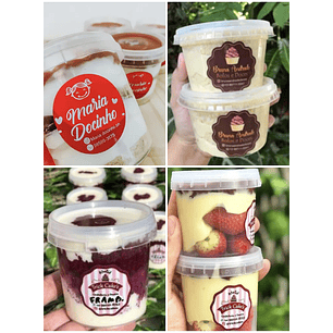 Pote redondo con sello 16 Oz /480ml x240 und