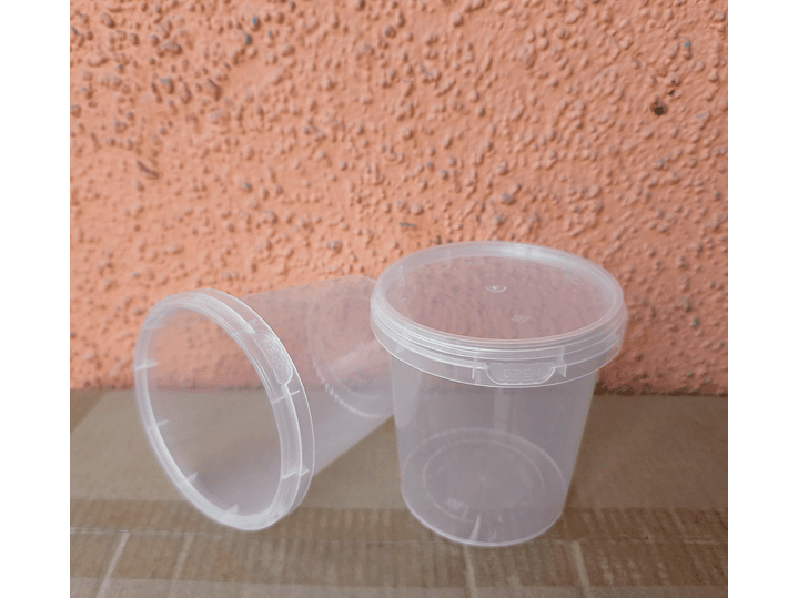 Pote redondo con sello 24 Oz /720ml x240 und 3