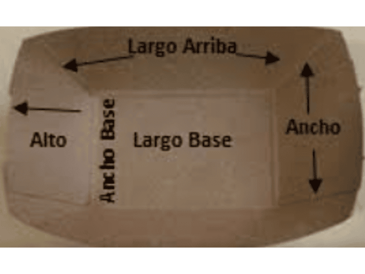 #1 Bandeja Kraft 4 Oz/120ml 3