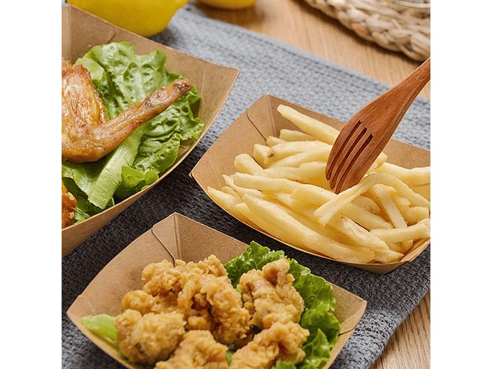 #1 Bandeja Kraft 4 Oz/120ml 1