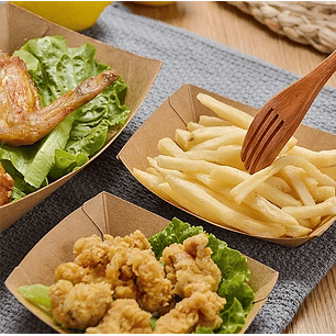 #2 Bandeja Kraft 6 Oz/ 180ml