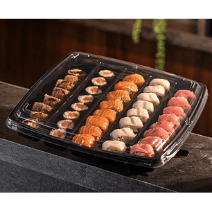 Bandeja Oriental Negra 5 Rolls x20 und