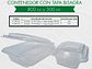 Envase Tapa Bisagra Microondable 800cc - Miniatura 3