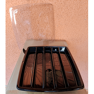 Bandeja Oriental Negra 5 Rolls x20 und