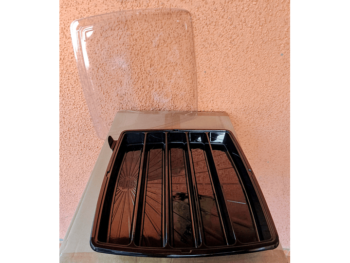 Bandeja Oriental Negra 5 Rolls x20 und 2